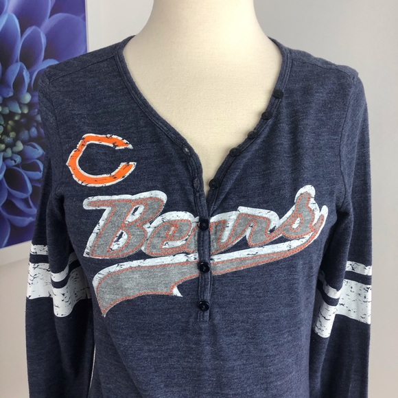 NFL Chicago Bear Henley Shirt - Picture 5 of 6